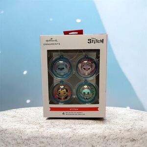 Disney Stitch Mini Ornament Collection - Hallmark, Set of 4